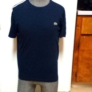 Lacoste Short Sleeve Navy Blue Shit...OBO
